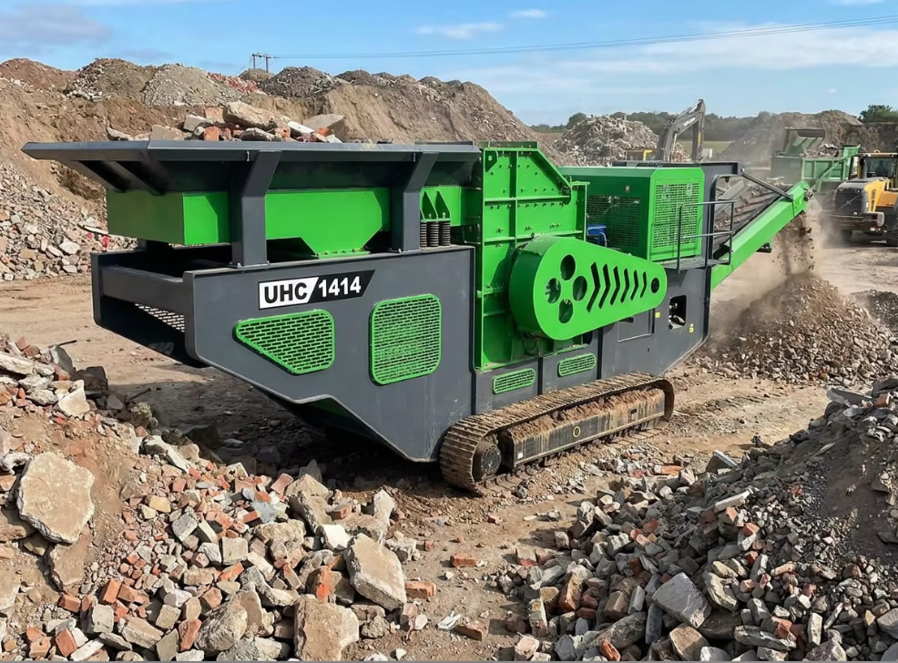 UHC600 mobile impact crusher